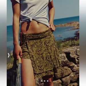 Free people Scarlett printed skort